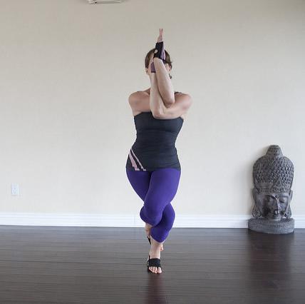 How to Eagle Pose